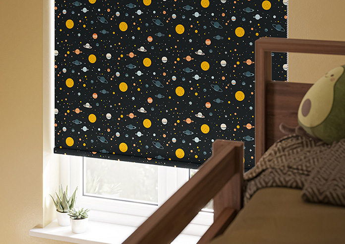 Space Explorer, Solar Flare - Twist&Fit Roller Blind - Image 5